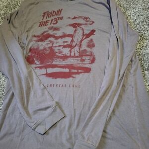 Friday the 13th Graphic Long Sleeve Shirt